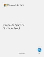 Microsoft Surface Pro 9 Guide De Service