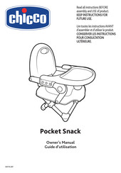 Chicco POCKET SNACK Guide D'utilisation