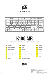 Corsair K100 AIR Mode D'emploi