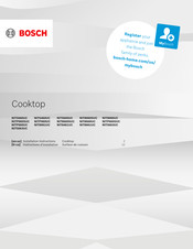 Bosch NIT5060UC Instructions D'installation