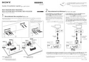 Sony BDV-N5200W Guide D'installation Rapide
