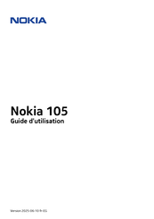 Nokia 105 Guide D'utilisation