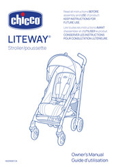 Chicco LITE WAY Guide D'utilisation