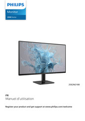 Philips 2000 Série Manuel D'utilisation