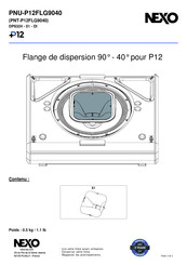 Nexo P12 Manuel D'utilisation