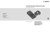 Bosch Kiox 400C Notice D'utilisation D'origine
