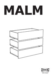 IKEA MALM Mode D'emploi