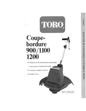 Toro Multi-Pro 1200 Mode D'emploi