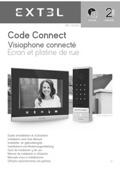 Extel 720320 Guide D'installation Et D'utilisation