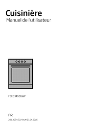 Beko FSE6B410GWP Manuel De L'utilisateur