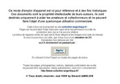 Canon AE-1 Notice D'emploi