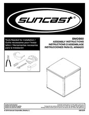 Suncast BMDB60 Instructions D'assemblage