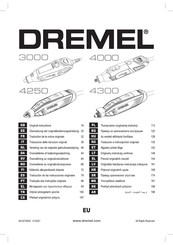 Dremel 4300 Traduction De La Notice Originale