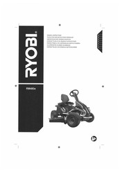 Ryobi RM480e Série Instructions Originales