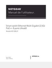 Netgear MS108EUP Manuel De L'utilisateur