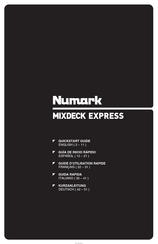 Numark Mixdeck Express Guide D'utilisation Rapide