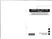 Sefram 7341 Notice D'utilisation