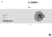 Bosch Atino Notice Originale