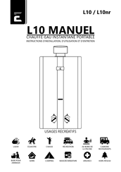 Eccotemp L10 Instructions D'installation, D'utilisation Et D'entretien