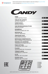 Candy CHW6BR Instructions Utilisateur