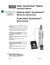 MSA Altair QuickCheck Mode D'emploi