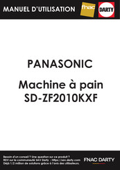 Panasonic SD-ZF2010KXF Manuel D'utilisation