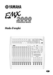 Yamaha EMX2000 Mode D'emploi
