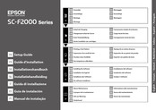 Epson SC-F2000 Série Guide D'installation