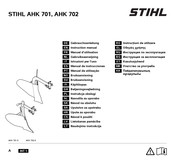 Stihl AHK 701 Manuel D'utilisation