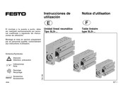 Festo SLS-10 P-A Série Notice D'utilisation