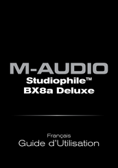 M-Audio Studiophile BX8a Deluxe Guide D'utilisation