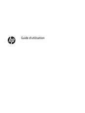 Hewlett Packard full HD 27 pouces Guide D'utilisation