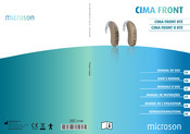 Microson CIMA FRONT II BTE Manuel De L'utilisateur