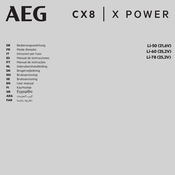 AEG Ultrapower Li-60 Mode D'emploi