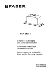 Faber INCA SMART Instructions D'installation Et D'entretien