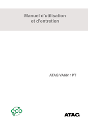 Atag VA6611PT Manuel D'utilisation Et D'entretien