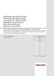 Stiebel Eltron SHU 5 SL GB Utilisation Et Installation