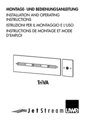 UWE JETStream TriVA Instructions De Montage Et Mode D'emploi