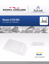 Bell Sierra Wireless AirLink Raven X EV-DO Guide De L'utilisateur