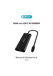Pengo HDMI vers USB-C 4K Grabber Manuel D'utilisation