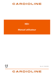 Cardioline HD+ Manuel Utilisateur