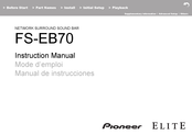 Pioneer ELITE FS-EB70 Mode D'emploi