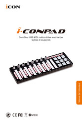 ICON ProAudio i-conpad Manuel De L'utilisateur