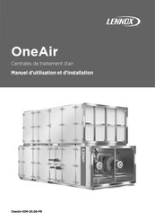 Lennox OneAir Manuel D'utilisation Et D'installation