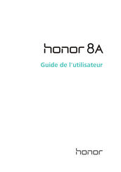 honor 8A Guide De L'utilisateur