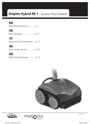 Maytronics Dolphin Hybrid RS 1 Mode D'emploi