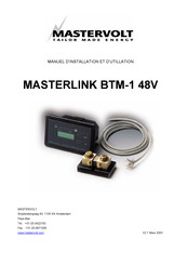 Mastervolt MASTERLINK BTM 1 Manuel D'installation Et D'utilisation