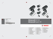 Bosch AdvancedImpact 18 Notice Originale