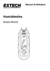 Extech Instruments MO230 Manuel D'utilisation