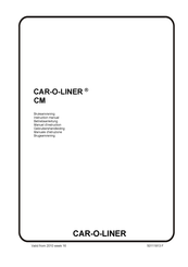 Car-O-Liner CM 221 Twin Manuel D'instruction